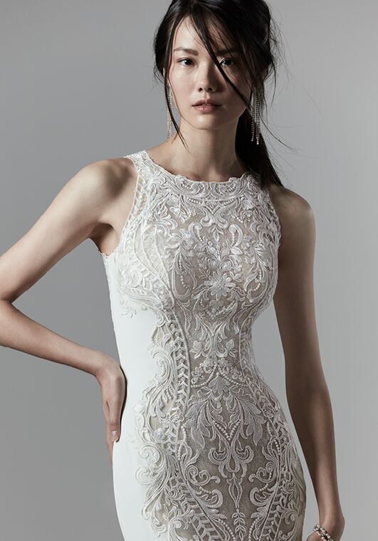Sottero and Midgley KEVYN Fit-and-Flare Wedding Dress - 7