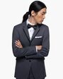 Generation Tux Charcoal Gray Notch Lapel Tux Gray Tuxedo - thumbnail - 1