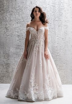 Allure Couture C682 Ball Gown Wedding Dress