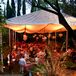 Reception Tent With Chandeliers