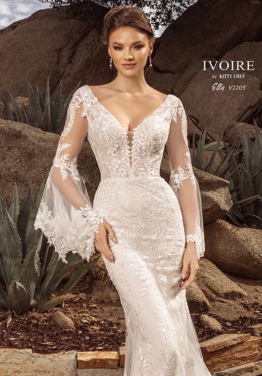 IVOIRE by KITTY CHEN ELLA, V2205 Wedding Dress - 7