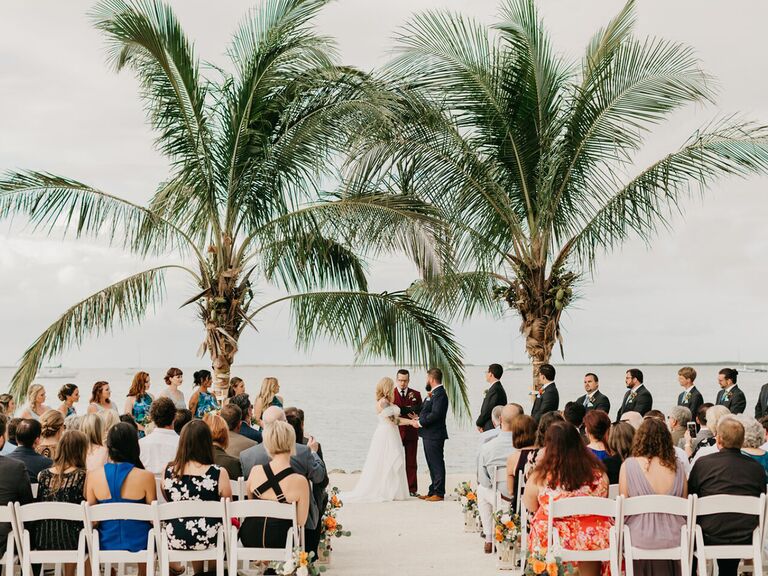 key largo lighthouse beach wedding
