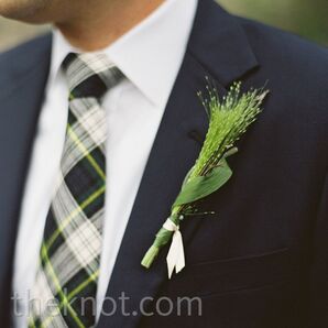 Greenery Boutonniere