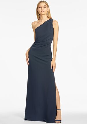Sachin & Babi Cece Gown - Navy One Shoulder Bridesmaid Dress