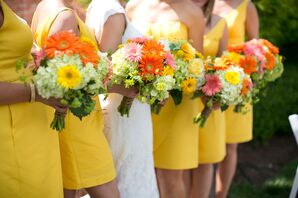 Bridesmaids' Bouquets