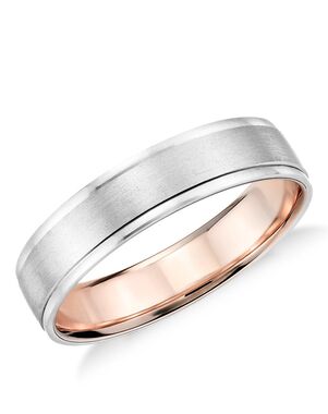 Blue Nile 56554 Platinum Wedding Ring