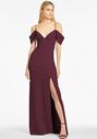 Sachin & Babi Brittany Gown - Deep Wine Sweetheart Bridesmaid Dress - thumbnail - 1