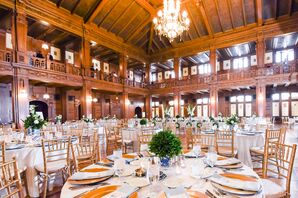 Classic Reception at the Scottish Rite Cathedral in Indianapolis, Indiana