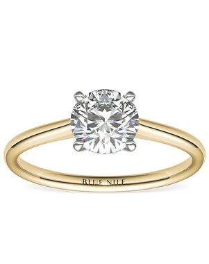 Blue Nile Round Cut Engagement Ring