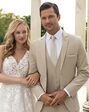 BLACKTIE METRO Tan Wedding Suit Champagne Tuxedo - thumbnail - 1