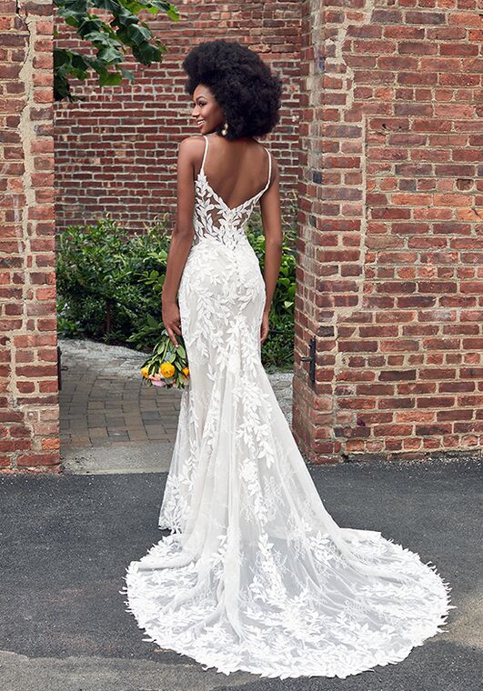 Madison James Jordan Sheath Wedding Dress - 4