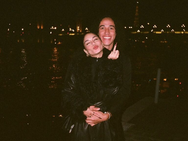 Photo of Vanessa Hugens and Cole Tucker after their engagement. 