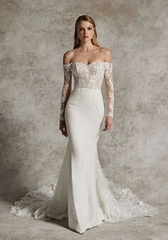 Justin Alexander Signature Taraja Fit-and-Flare Wedding Dress