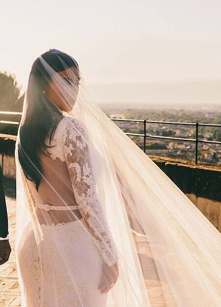 Kim Kardashian's wedding dress