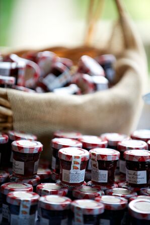 Miniature Jam Wedding Favors