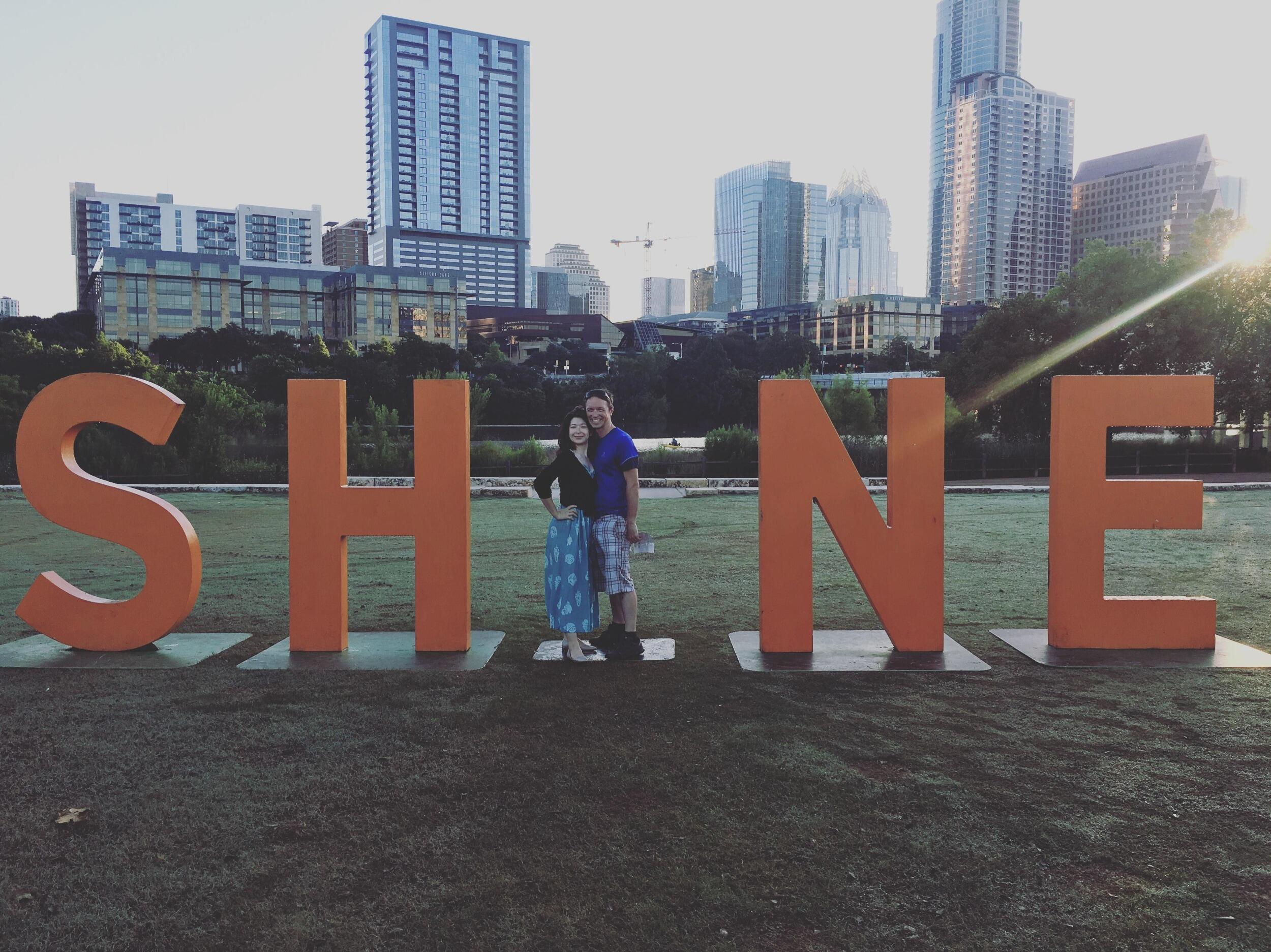 OK, cute, we get it. 
Austin, TX