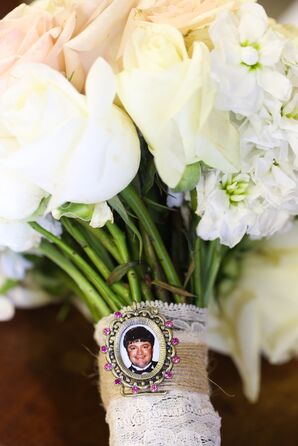 In Memory Bouquet Charm