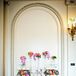Jewel Tone Flower Escort Card Display