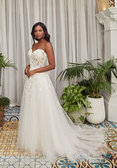 Beloved by Casablanca Bridal BL357 Jessy A-Line Wedding Dress