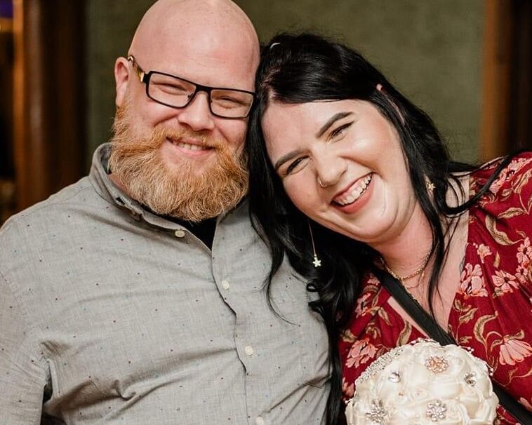 Picture of Our first wedding as girlfriend and boyfriend