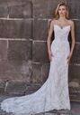 L'amour by Calla Blanche LA25260 Selin Sheath Wedding Dress - thumbnail - 4