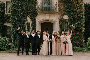 Wedding Party Portraits in West Michigan