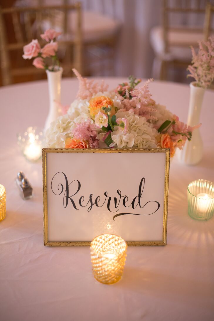 Gold-Framed Table Decor