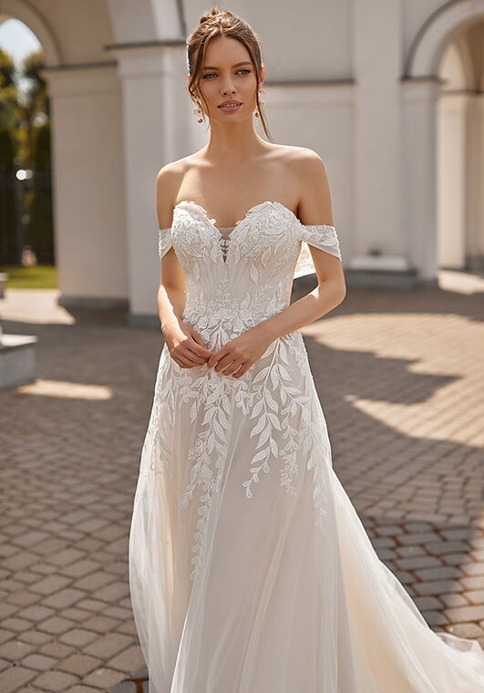 Moonlight Collection J6831 A-Line Wedding Dress - 3