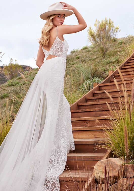 Beloved by Casablanca Bridal BL413 Polly Fit-and-Flare Wedding Dress - 7