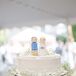 Custom Wooden Bride and Groom Cake Topper