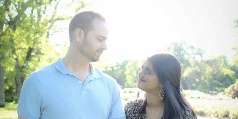 Sravya & Patrick Home Page Banner
