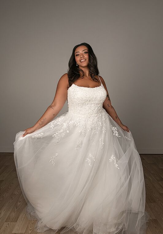 Stella York SY8105+ A-Line Wedding Dress - 5