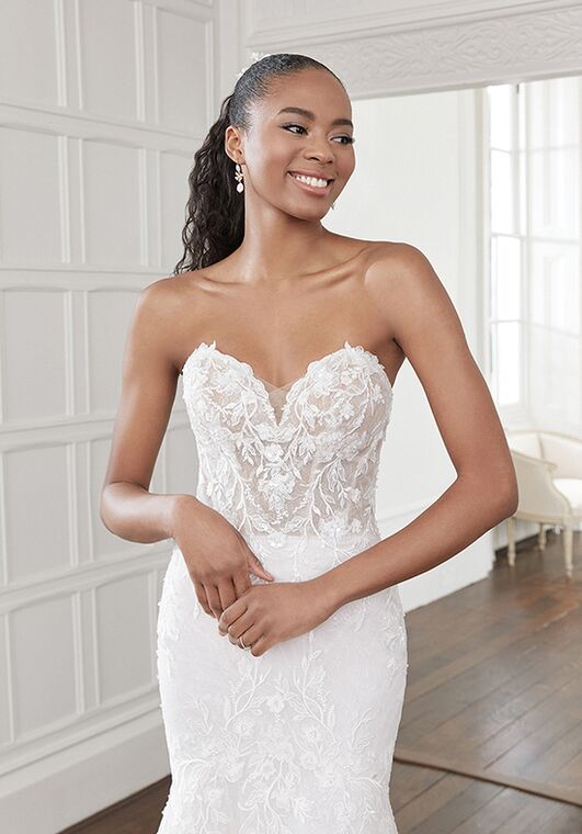 Sincerity Bridal 44365 Trumpet Wedding Dress - 3