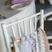 Patterned Fabric Garland on Chiavari Chair