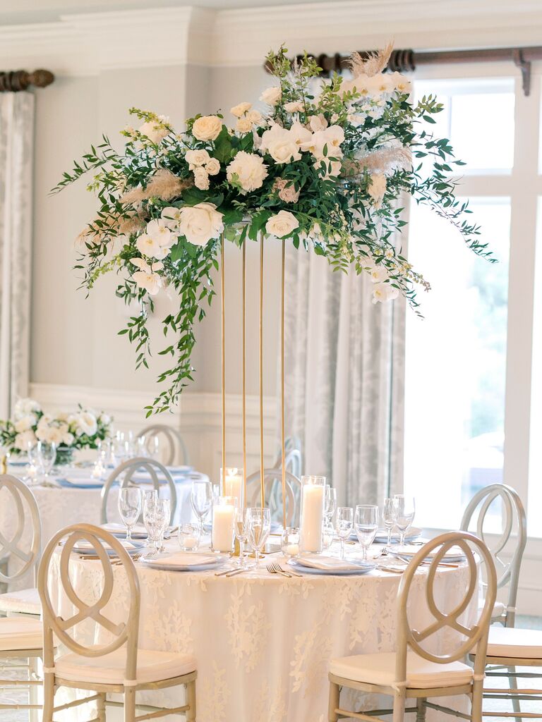 38 Tall Wedding Centerpieces That Are Totally Luxe