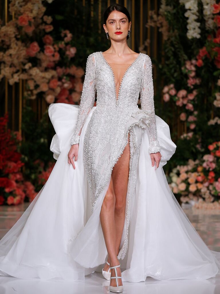 The 2023 Wedding Dress Trend on the Rise: High-Concept Gowns