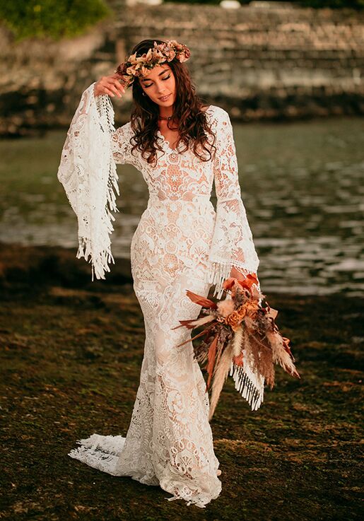 AW Bridal AW Tammy Wedding Dress Mermaid Wedding Dress - 7