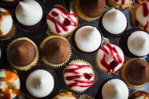 Cupcake Tower with Assorted Cupcakes