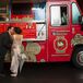 Bride and Groom Order at Food Truck