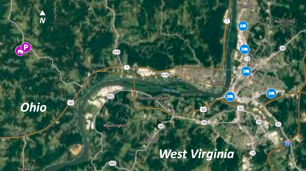 Picture of Map of Accommodations & Venue