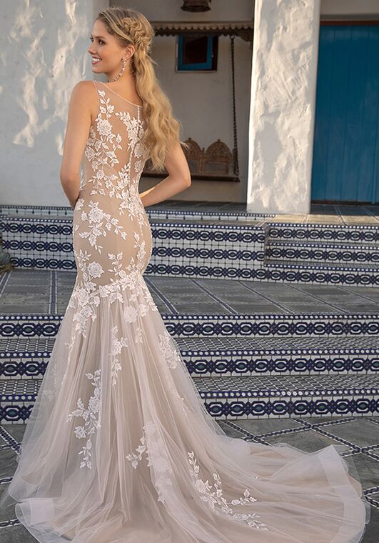 Beloved by Casablanca Bridal BL305 Aria Mermaid Wedding Dress - 4