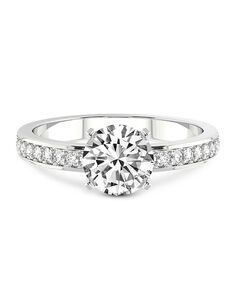 Friendly Diamonds Elegant Princess, Asscher, Cushion, Emerald, Heart, Marquise, Pear, Radiant, Round, Oval Cut Engagement Ring