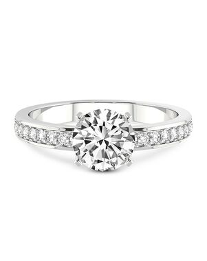 Friendly Diamonds Elegant Princess, Asscher, Cushion, Emerald, Heart, Marquise, Pear, Radiant, Round, Oval Cut Engagement Ring