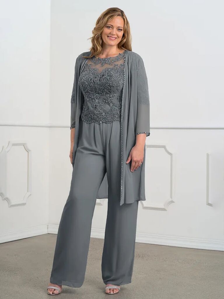 wedding pantsuit for mother of the groom
