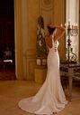 Justin Alexander Josie Fit-and-Flare Wedding Dress - thumbnail - 6