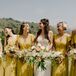 Yellow Bridesmaid Dresses and Wildflower Bouquets