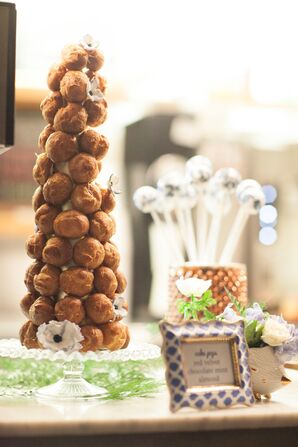 Traditional Croquembouche Wedding Dessert