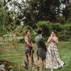 The Bride Rocked a Patterned Dress at This Coastal Garden Wedding in Biddleford Pool, Maine
