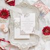 A Red-Filled Wedding at Independence National Historic Park's Rose Garden in Philadelphia