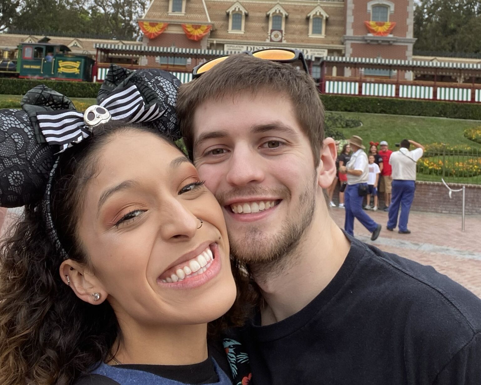 Picture of Luke’s first Disney trip with the deans 2021